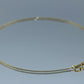 Diamond-cut Cable with Spring Ring Clasp Anklet 9 Inches