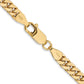 Solid Miami Cuban Link Chain w/Lobster Clasp 20 Inches 5 mm
