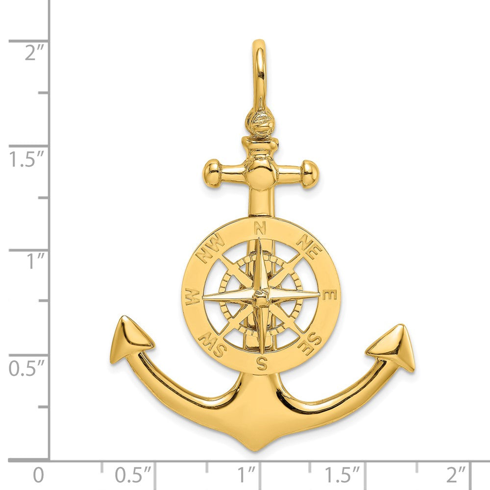 Anchor w/Nautical Compass