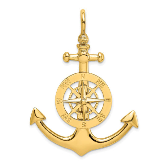 Anchor w/Nautical Compass