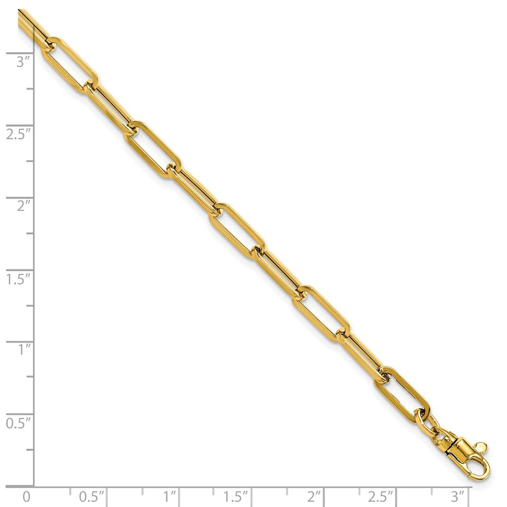 Polished Fancy Link Bracelet with 1 Inch Extension