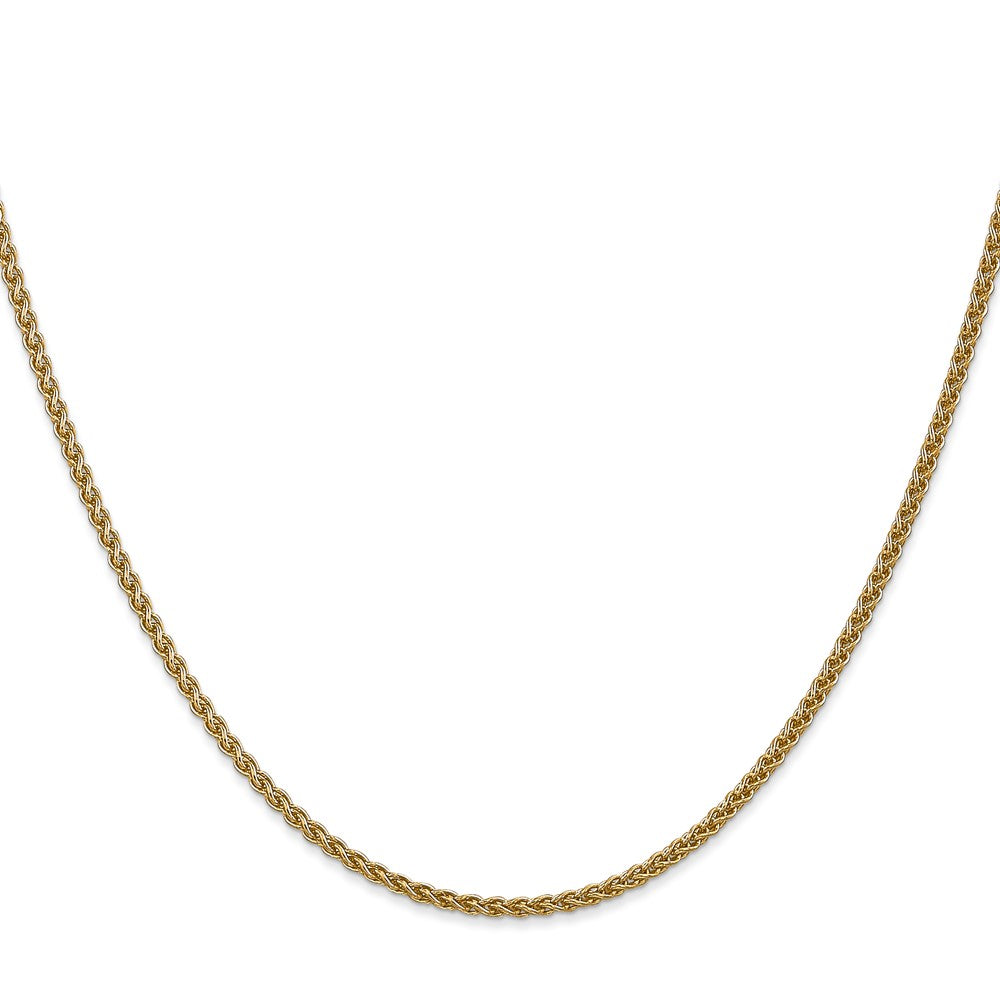 Spiga (Wheat) Pendant Chain with Spring Ring Clasp 18 Inches