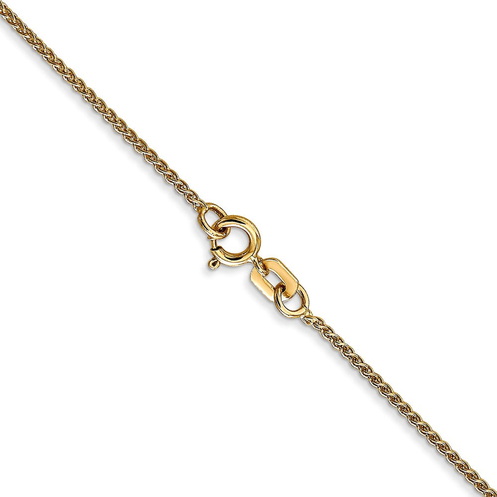 Spiga (Wheat) Pendant Chain with Spring Ring Clasp 18 Inches
