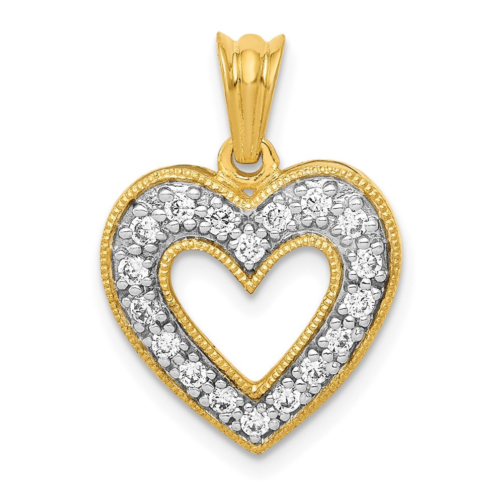 Diamond Heart Pendant 1/4 CTW