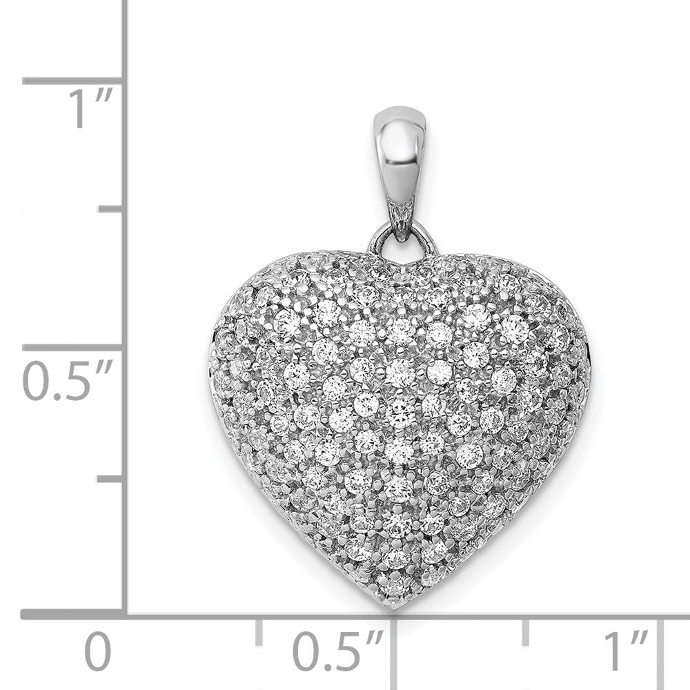 Diamond Fancy Heart Pendant