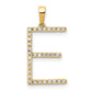 Diamond Letter Initial Pendant